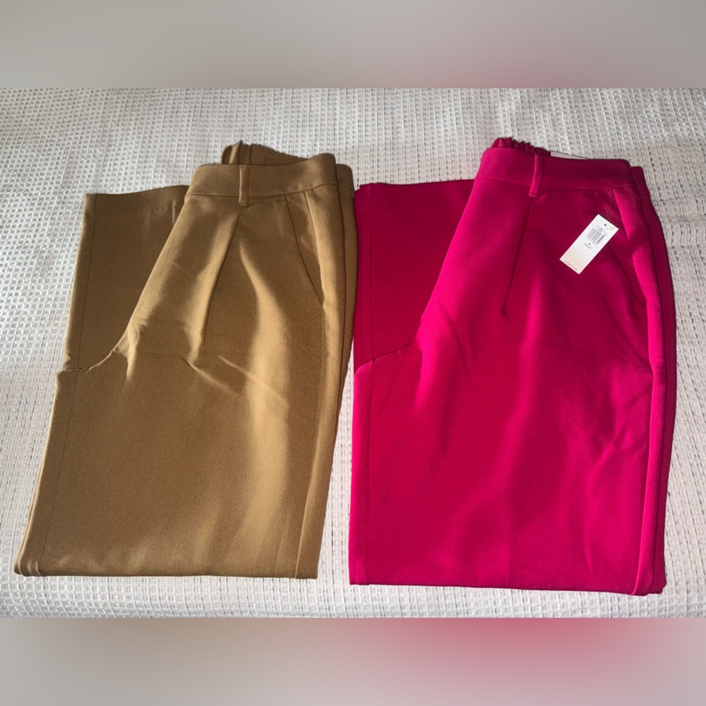 2 pairs of Old Navy Extra high rise trousers Wide leg BUNDLE